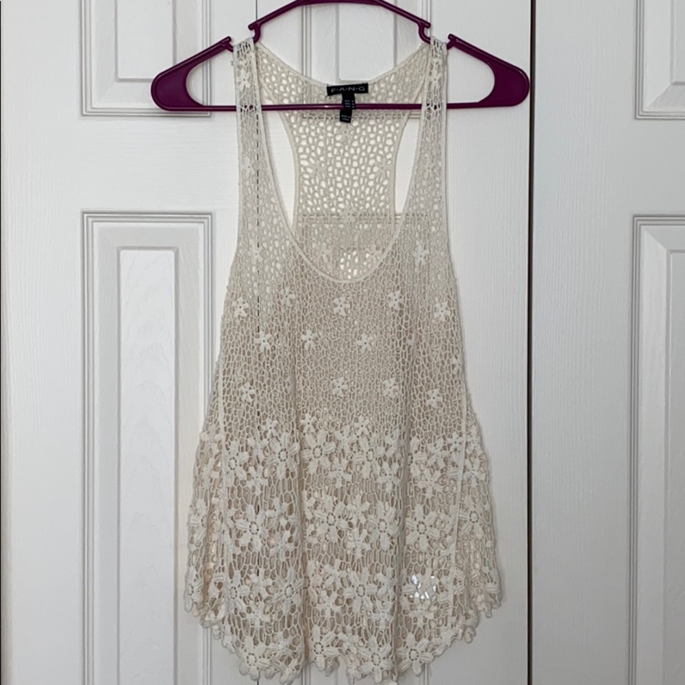 Knitted tank top